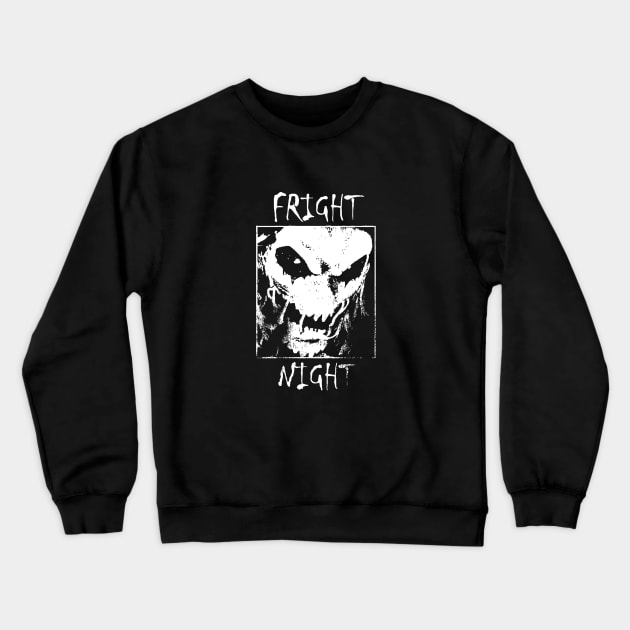 Fright night Crewneck Sweatshirt by Lolebomb